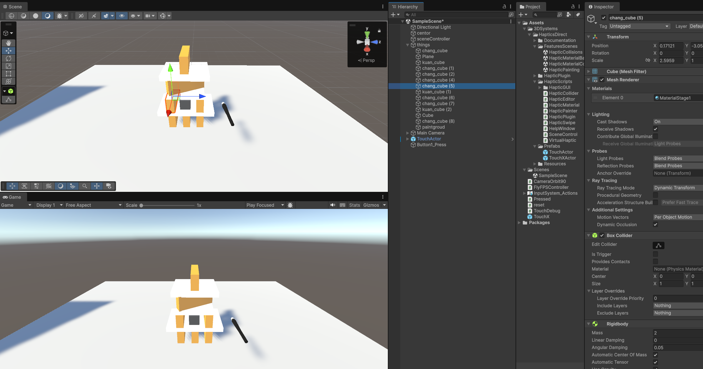 Unity Oculus Haptic haptic 插件解析(HapticMateria) | Wuyuxing's Blog